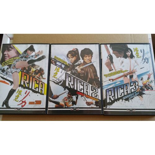 Coffret 3 Dvd Rica Trilogy - Media Blasters "Pinky Dvd (1972)