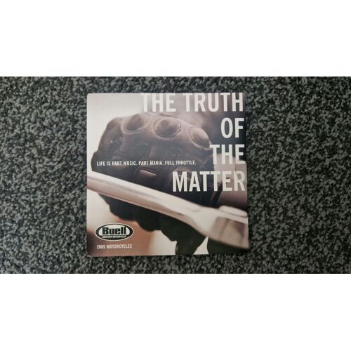 Buell Motorcycles The Truth Of The Matter Dealer Promo (2005) - Dvd