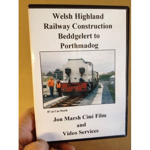Dvd Welsh Highland Railway Construction: Beddgelert To Porthmadog Vol.43 J. Marsh