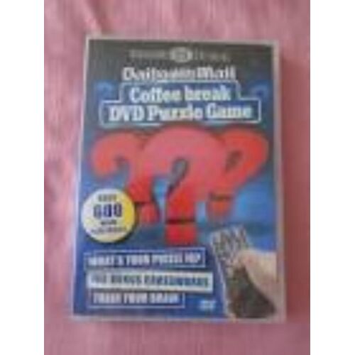Coffe Breal Puzzle Game Dvd