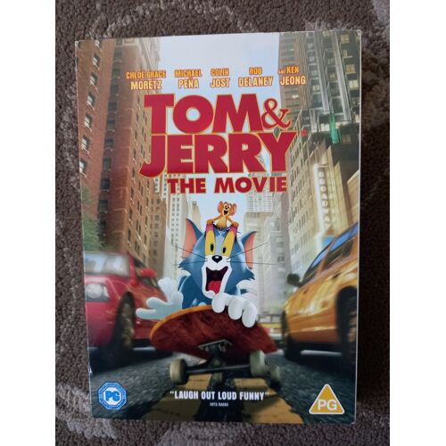 Dvd Tom And Jerry The Movie - Film En Prise De Vues Réelles Avec Étui
