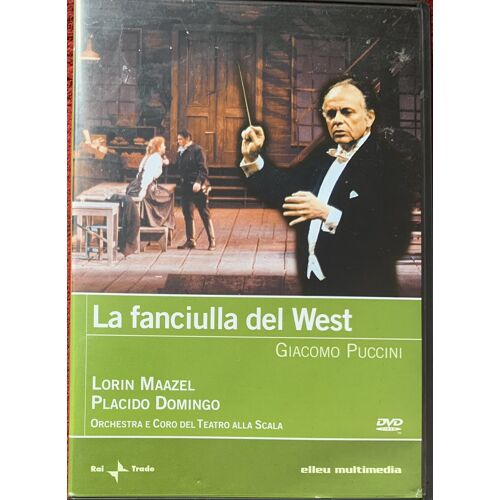 La Fanciulla Del West - Puccini, Maazel, Domingo - Dvd Opéra
