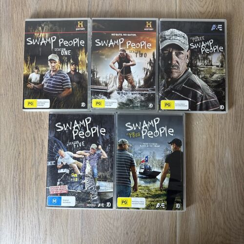 Swamp People Saisons 1 À 5 - History Channel - Dvd
