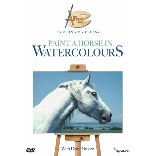 Painting Made Easy - Watercolours Paint A Horse Diane - Dvd Aquarelle