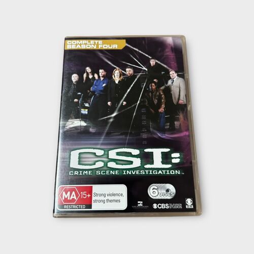 Csi Complete Season Four Dvd William Peterson Marg
