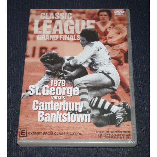 Classic League Grand Finals St. George Versus Canterbury Bankstown Dvd (1979)