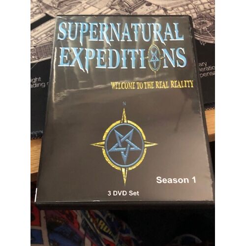 Supernatural Expeditions Season 1 - Paranormal/Ghost Hunting 3 Dvd Set