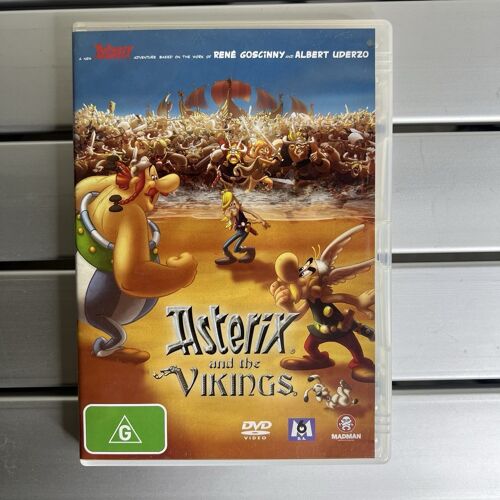 Asterix And The Vikings Australia Rare Madman 12 Chapters Dvd