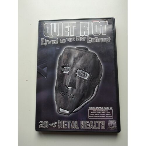Quiet Riot: Live! In The 21st Century Dvd (2003) + Cd Bonus Rare
