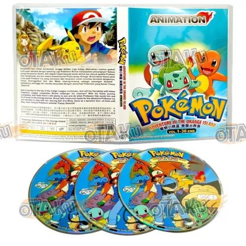 Pokemon : Adventure In The Orange Island - Tv Dvd (36 Épisodes) - Eng Dub
