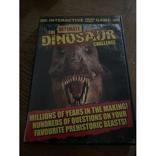 The Ultimate Dinosaur Challenge Interactive Game - Dvd Très Rare