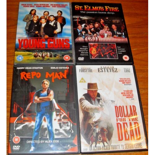 Emilio Estevez Collection - 4 Dvds Films