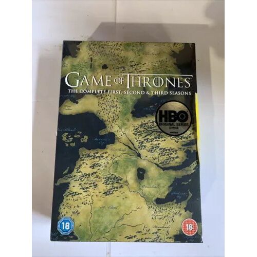Game Of Thrones Seasons 1-3 Dvd 2011 Édition 2019 Import