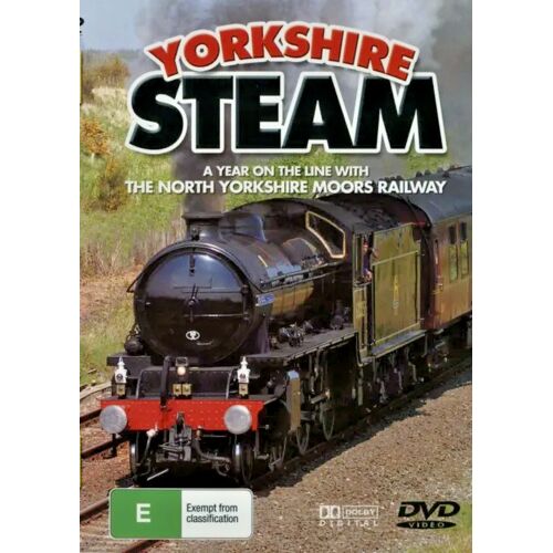 Yorkshire Steam Year On The Line With North Yorkshire - Documentaire Dvd