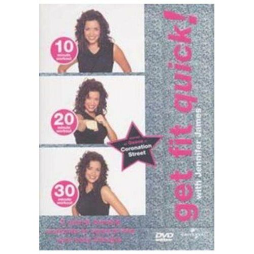 Dvd Get Fit Quick With Jennifer James (2002) - Loisirs Et Santé