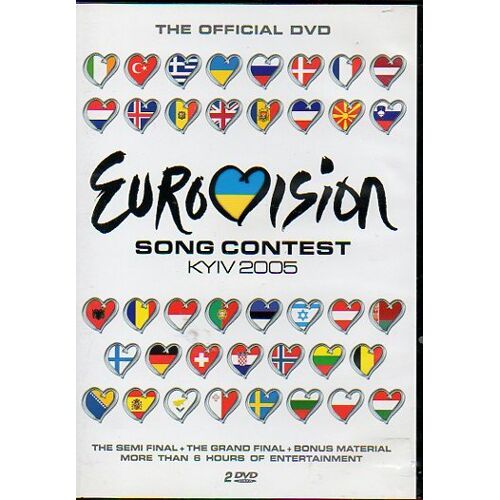 Lot 2 Dvd Eurovision Song Contest Kyiv Kiew Ukraine Esc (2005)