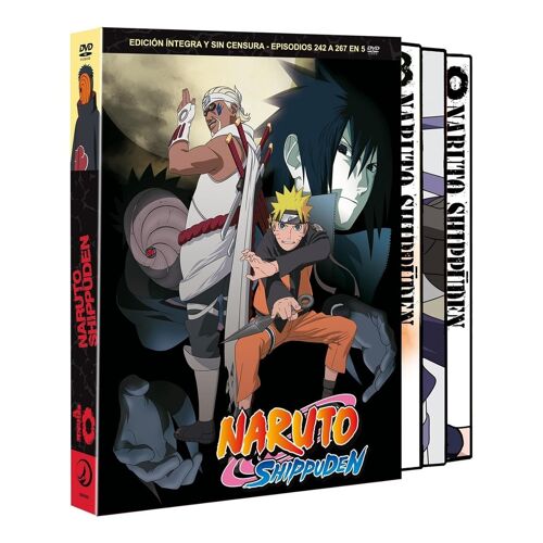 Naruto Shippuden Box 10 - Épisodes 242 À 267 - Dvd
