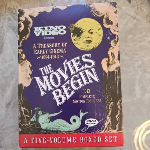The Movies Begin A Treasury Of Early Cinema Boxset - Dvd