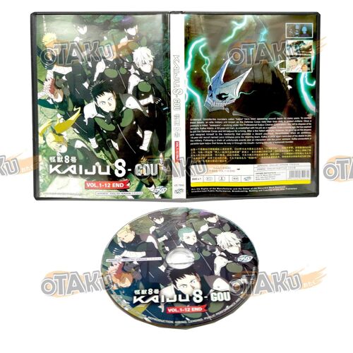 Kaiju 8-Gou - Anime Tv Series Dvd Box Set (1-12 Eps) (Eng Dub)