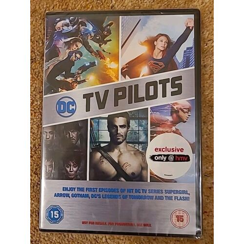 Dvd Promo Dc Tv Pilots Hmv Exclusive: Flash, Arrow, Gotham
