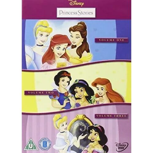 Walt Disney Princess Stories Volumes 1 2 3 - Coffret Dvd - Région 2