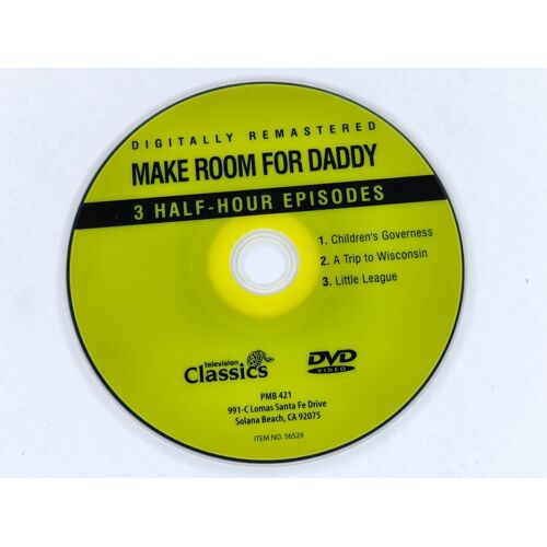 Make Room For Daddy: 3 Episodes Dvd (2004)
