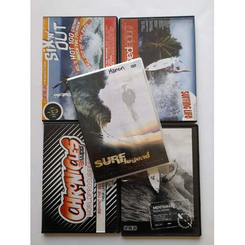 Lot De 5 Dvd Films De Surf (Titres En Photo)