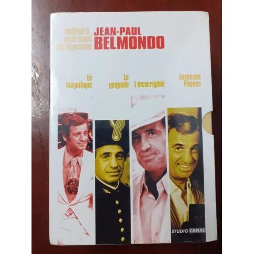 Jean Paul Belmondo Dvd Box Set - Studio Canal Région 2