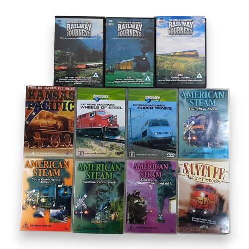 Lot 11 Dvd Trains: Vapeur
