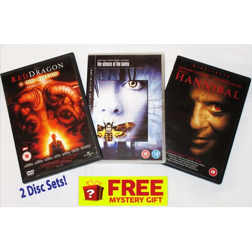 Coffret Trilogie Hannibal Édition Spéciale Dvd - Silence Of The Lambs / Red Dragon