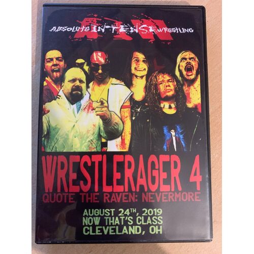 Aiw Wrestlerager 4 Dvd - Catch Professionnel