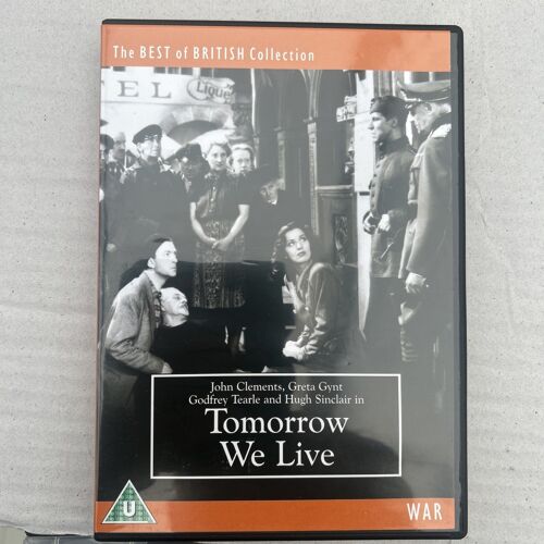Tomorrow We Live - John Clements, King - Dvd (2008)