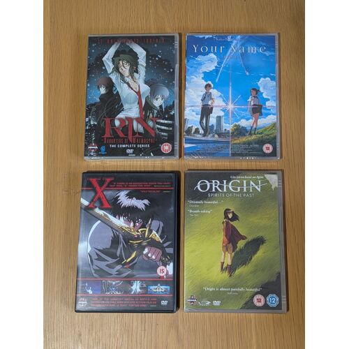 Pack Manga Anime Rin Daughters Of Mnemosyne Dvd