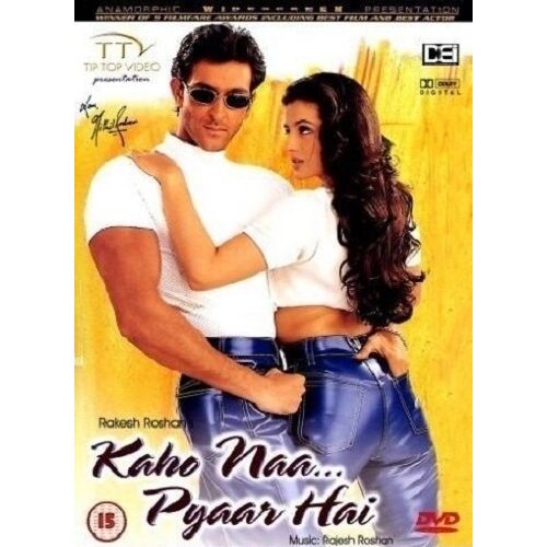 Kaho Naa Pyaar Hai - Bollywood Original Ttv Dvd - Romance Indienne
