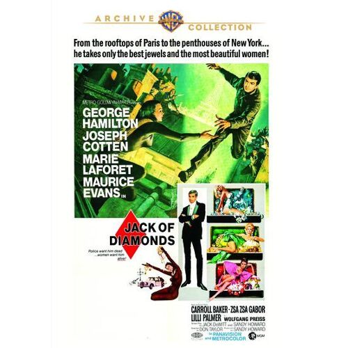 Jack Of Diamonds (1967) Avec George Hamilton - Dvd