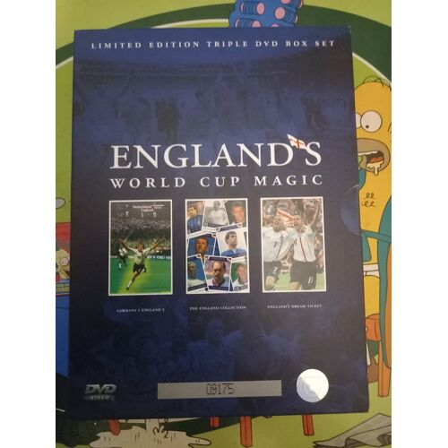 England's World Cup Magic 3 Top-Quality Dvd (2008)