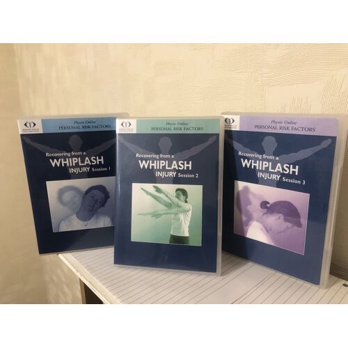 Recovering From A Whiplash Injury - Sessions 1, 2, 3 - Human Focus X 3 Dvd (2006)