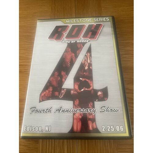 Roh 4th Anniversary Show - Catch Wwe Aew Tna - Dvd