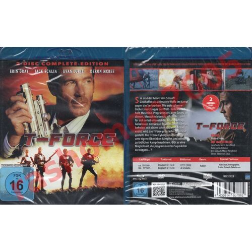 Terminal T-Force - Jack Scalia, Erin Gray - Blu-Ray Pm Pepin+Merhi Uncut