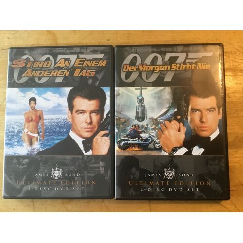 James Bond 007 / Pierce Brosnan Ultimate - Demain Ne Meurt Jamais + Le Monde Ne Suffit Pas - Dvd
