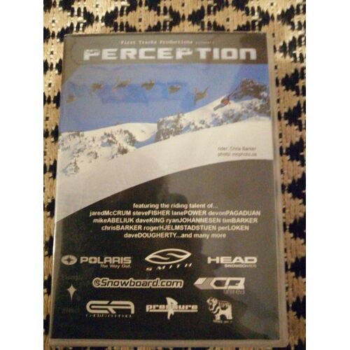 Dvd Perception Snowboarding - First Tracks Production (2004)