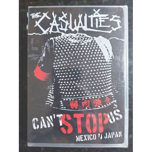 The Casualties, Can't Stop Us, Mexico / Japan Dvd