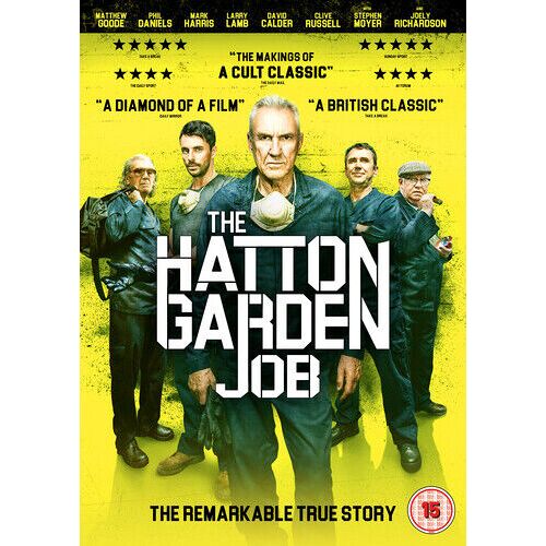 The Hatton Garden Job (2017) Dvd - Matthew Goode, Thompson Dir, Cert 15