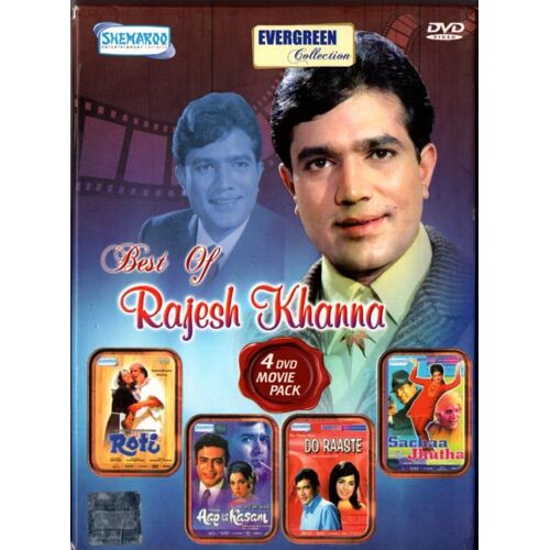 Best Of Rajesh Khanna - Shemaroo Bollywood 4 Set With Subs - Dvd