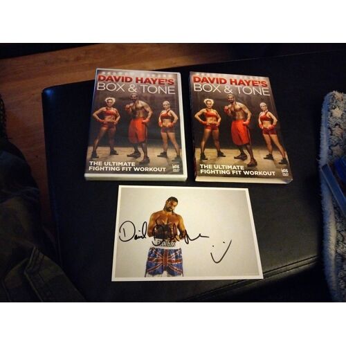 David Hayes Box & Tone With Hand Signed Card - Dvd