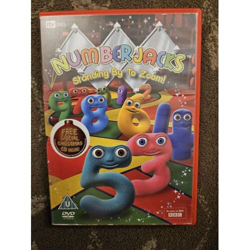 Numberjacks Standing By To Zoom + Cd Audio Noël - Dvd Enfants