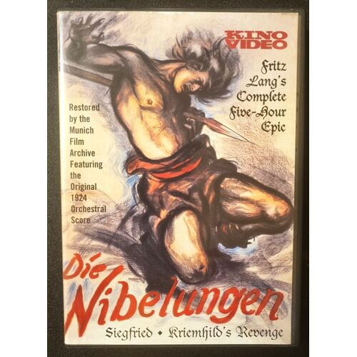 Dvd Die Nibelungen Kino Classics Special Two Disc (1924)