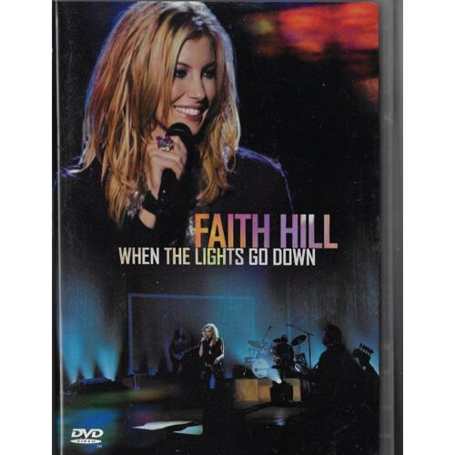 Disc Faith Hill When The Lights Go Down - Dvd