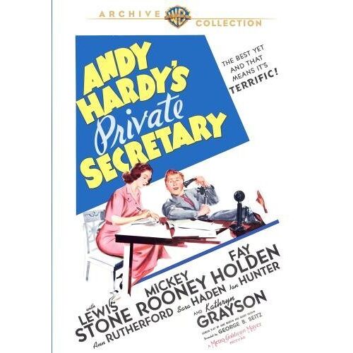 Andy Hardy's Private Secretary - Mickey Rooney Dvd (1941)