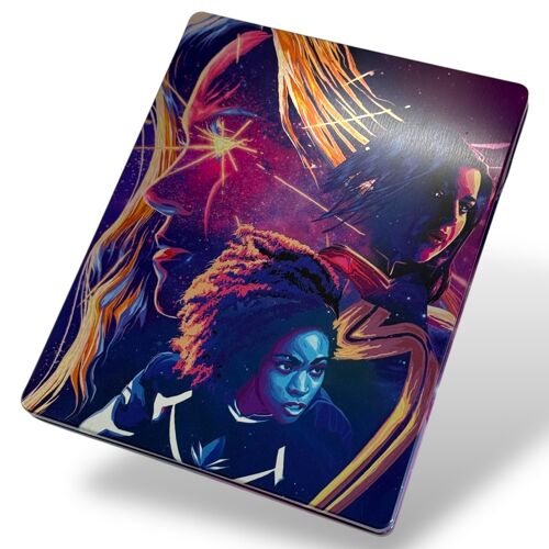 The Marvels 4k Steelbook Ultrahd + Blu-Ray - Boîtier Avec Pli À L'arrière